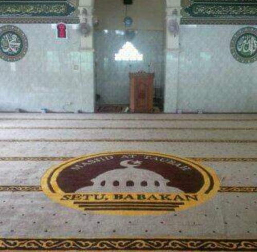 Agen Karpet Masjid Custom Harga Termurah  Di Pasuruan Jawa Timur